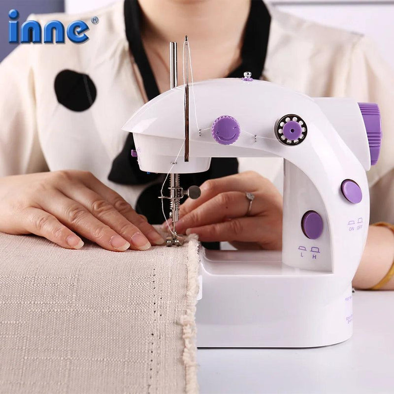 【StitchMaster™】- A Mini Máquina de Costura com Precisão e Praticidade em Suas Mãos!