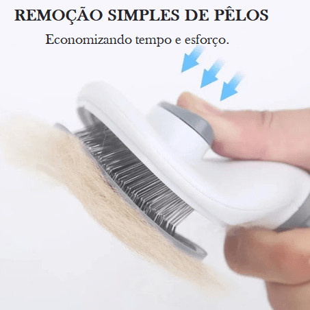 【PetGroom Pro™】A Escova Removedora de Pelos de Cães e Gatos